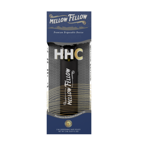 Mellow Fellow: HHC 2 ML Disposable Vape Pen Blueberry OG